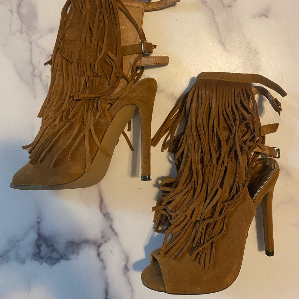 Liliana Fringe Heels